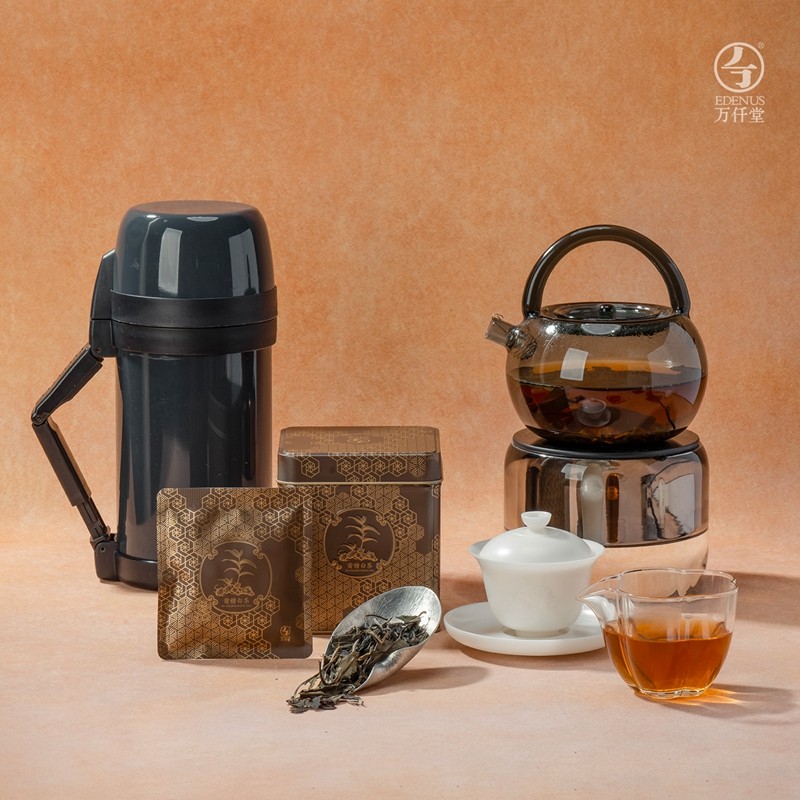 一杯黄精白茶，慢慢养回耗散的精力